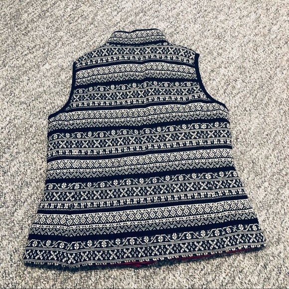 Rafaella Reversible Puffer Vest Size Small - Picture 9 of 12